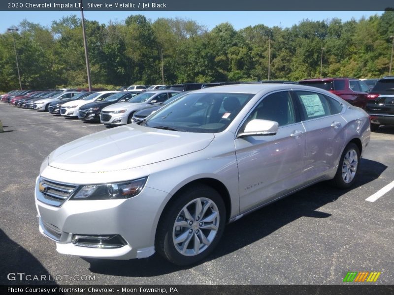 Silver Ice Metallic / Jet Black 2020 Chevrolet Impala LT