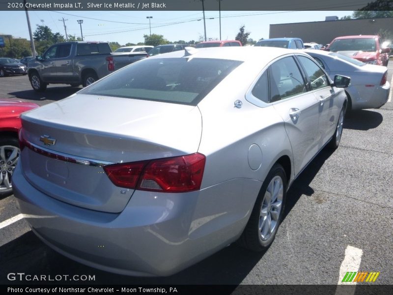 Silver Ice Metallic / Jet Black 2020 Chevrolet Impala LT