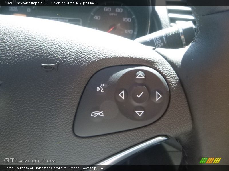 Silver Ice Metallic / Jet Black 2020 Chevrolet Impala LT