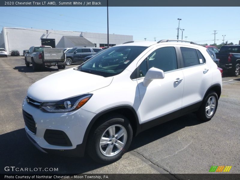 Summit White / Jet Black 2020 Chevrolet Trax LT AWD