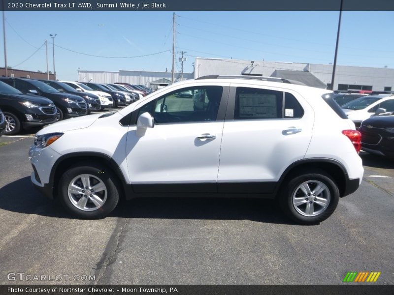 Summit White / Jet Black 2020 Chevrolet Trax LT AWD
