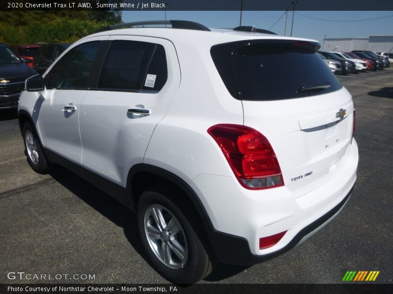 Summit White / Jet Black 2020 Chevrolet Trax LT AWD