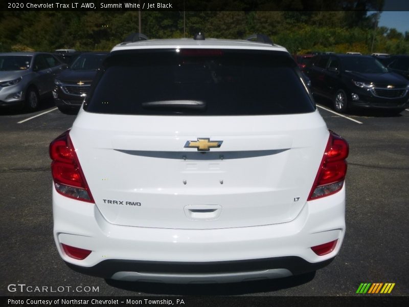Summit White / Jet Black 2020 Chevrolet Trax LT AWD
