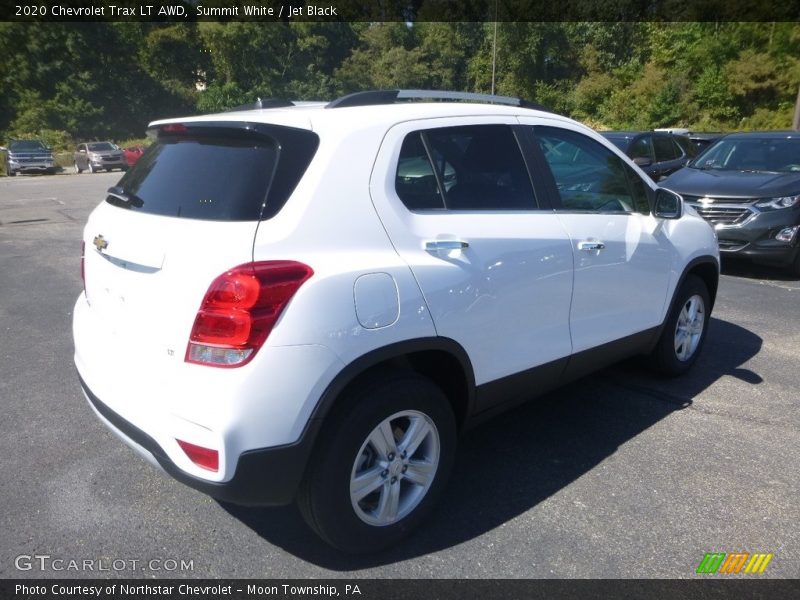 Summit White / Jet Black 2020 Chevrolet Trax LT AWD
