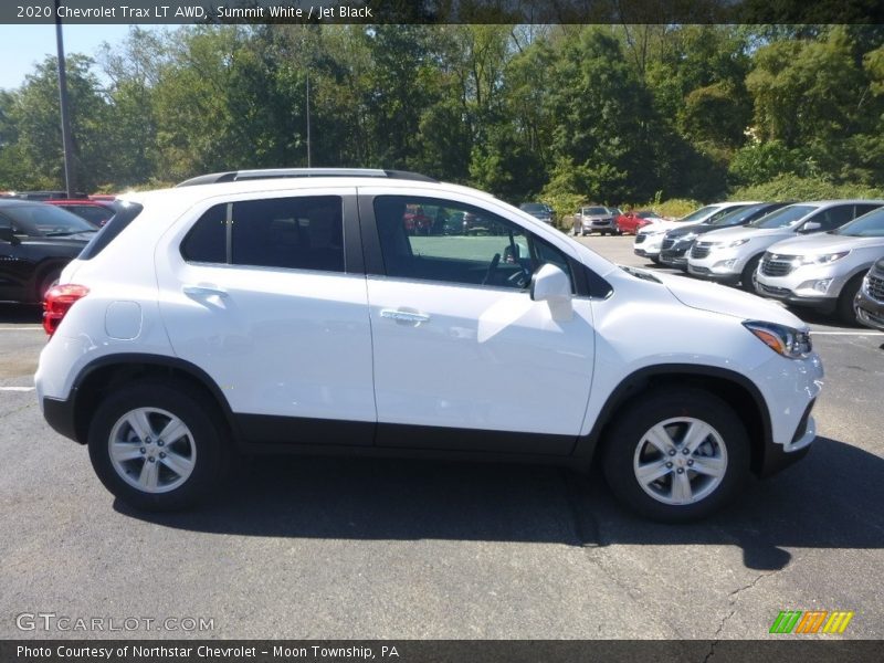 Summit White / Jet Black 2020 Chevrolet Trax LT AWD