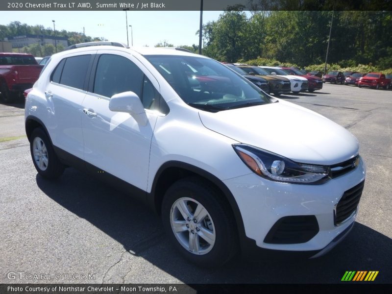 Summit White / Jet Black 2020 Chevrolet Trax LT AWD