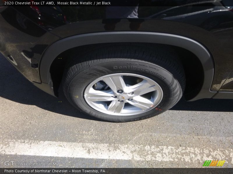 Mosaic Black Metallic / Jet Black 2020 Chevrolet Trax LT AWD