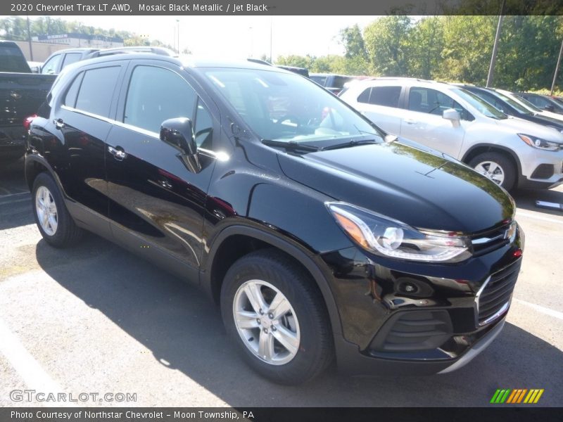 Mosaic Black Metallic / Jet Black 2020 Chevrolet Trax LT AWD