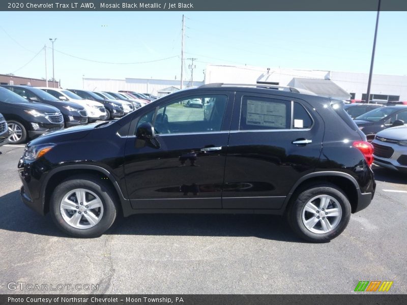 Mosaic Black Metallic / Jet Black 2020 Chevrolet Trax LT AWD