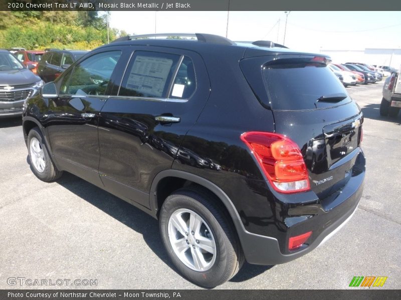 Mosaic Black Metallic / Jet Black 2020 Chevrolet Trax LT AWD