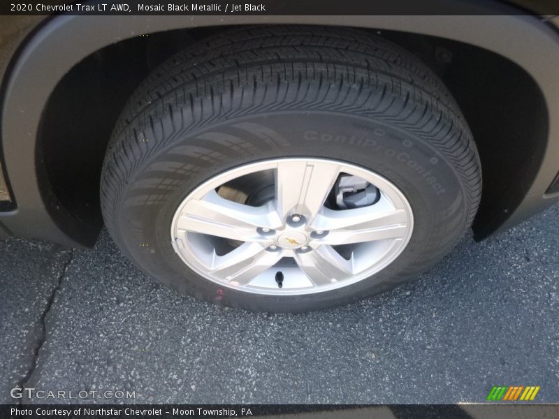 Mosaic Black Metallic / Jet Black 2020 Chevrolet Trax LT AWD