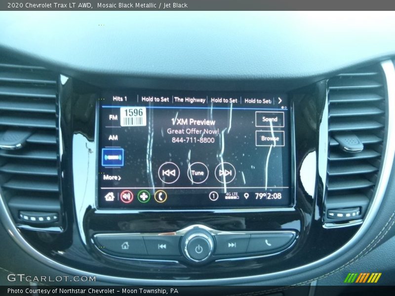 Mosaic Black Metallic / Jet Black 2020 Chevrolet Trax LT AWD