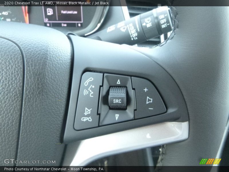 Mosaic Black Metallic / Jet Black 2020 Chevrolet Trax LT AWD