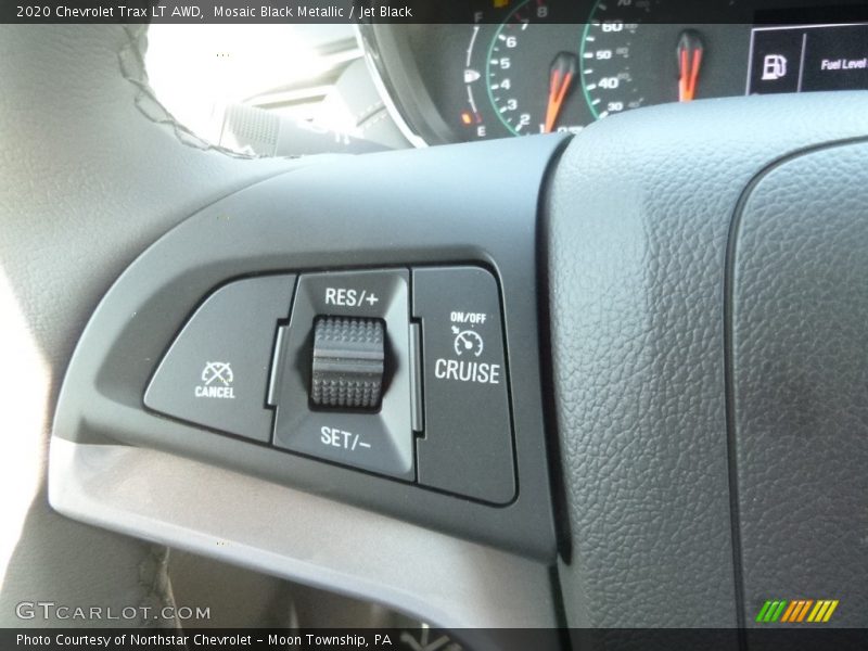 Mosaic Black Metallic / Jet Black 2020 Chevrolet Trax LT AWD