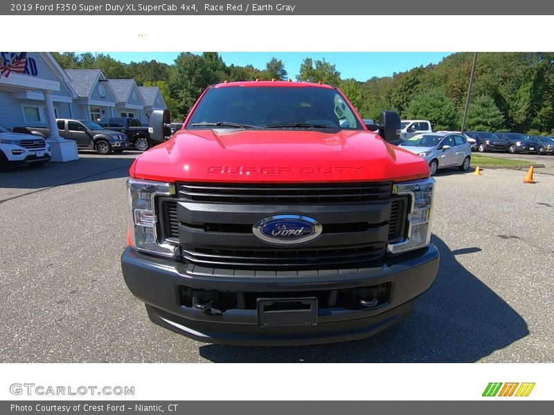 Race Red / Earth Gray 2019 Ford F350 Super Duty XL SuperCab 4x4