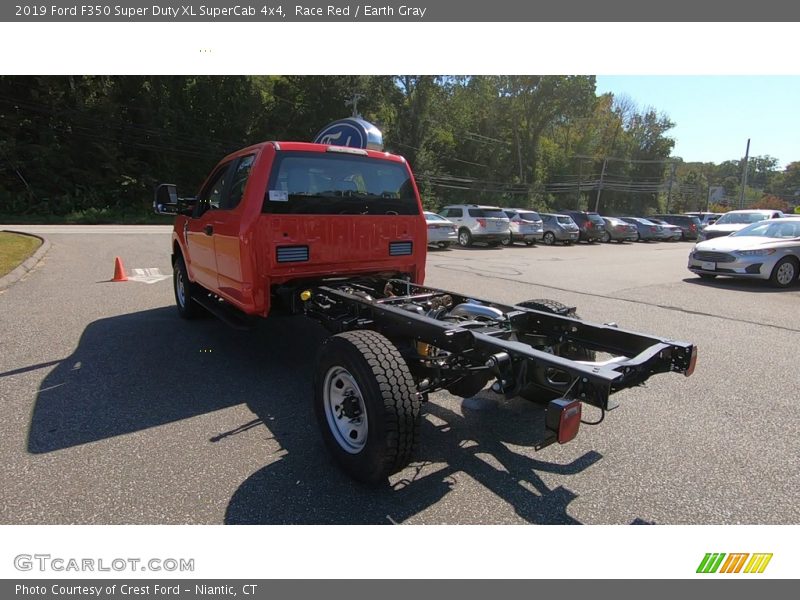 Race Red / Earth Gray 2019 Ford F350 Super Duty XL SuperCab 4x4