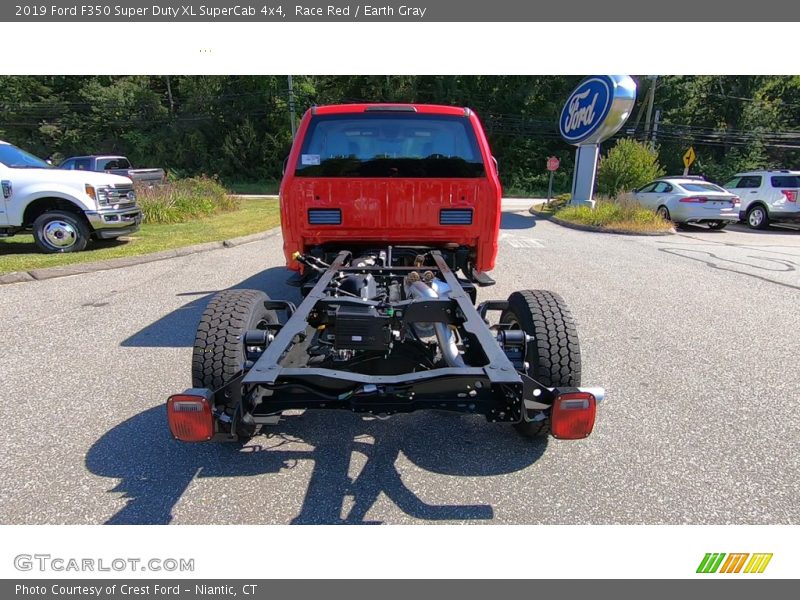 Race Red / Earth Gray 2019 Ford F350 Super Duty XL SuperCab 4x4