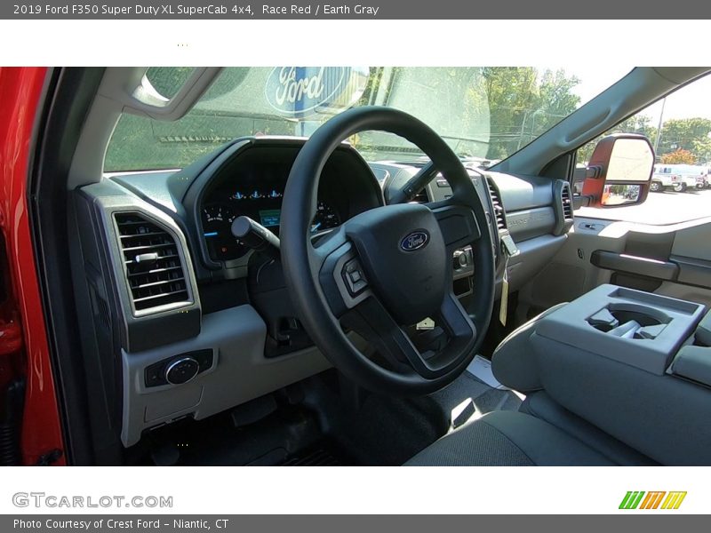 Race Red / Earth Gray 2019 Ford F350 Super Duty XL SuperCab 4x4