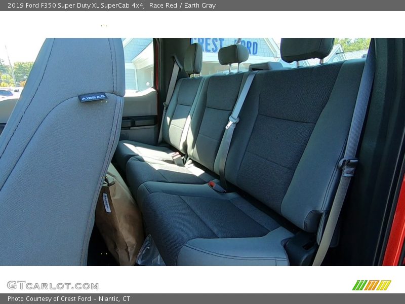 Rear Seat of 2019 F350 Super Duty XL SuperCab 4x4