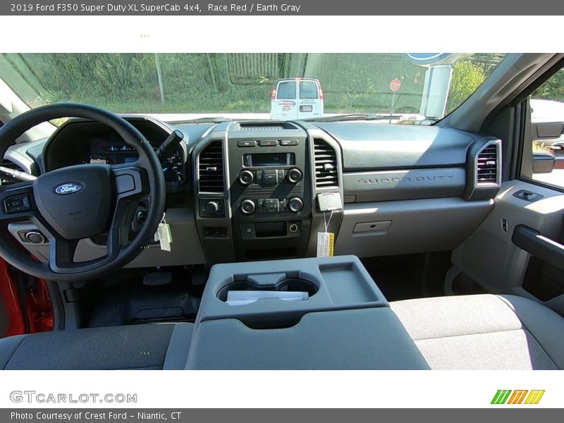 Race Red / Earth Gray 2019 Ford F350 Super Duty XL SuperCab 4x4