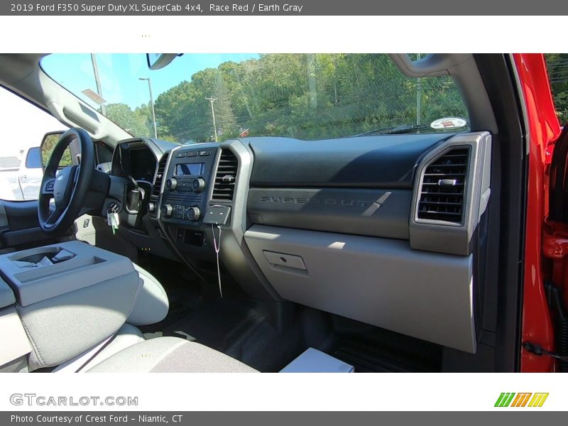Race Red / Earth Gray 2019 Ford F350 Super Duty XL SuperCab 4x4