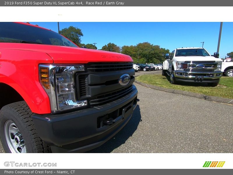 Race Red / Earth Gray 2019 Ford F350 Super Duty XL SuperCab 4x4