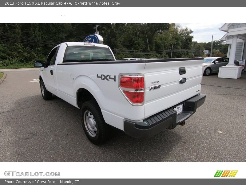 Oxford White / Steel Gray 2013 Ford F150 XL Regular Cab 4x4