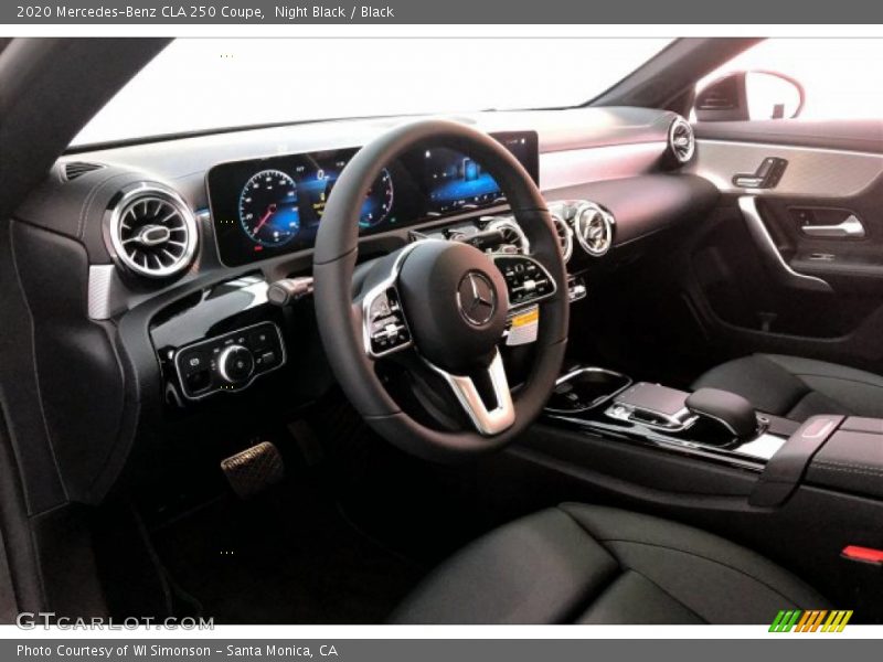 Night Black / Black 2020 Mercedes-Benz CLA 250 Coupe