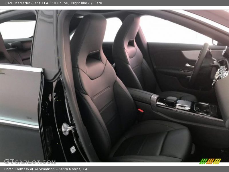 Night Black / Black 2020 Mercedes-Benz CLA 250 Coupe