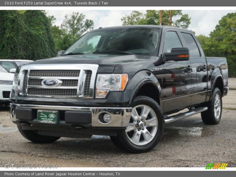 Tuxedo Black / Tan 2010 Ford F150 Lariat SuperCrew 4x4