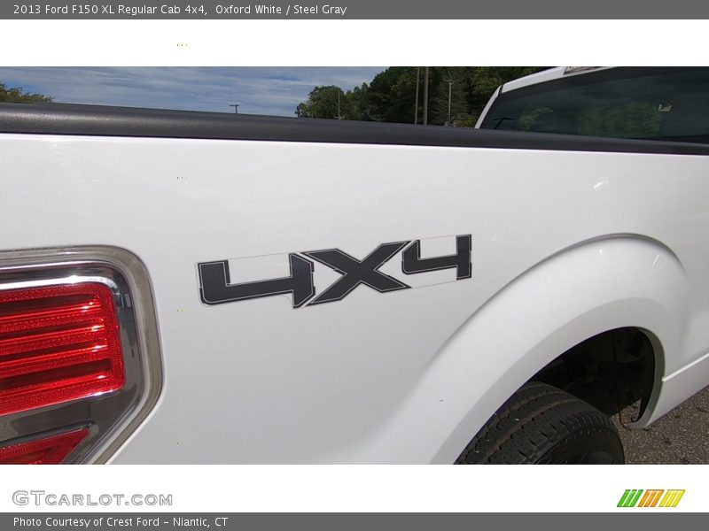 Oxford White / Steel Gray 2013 Ford F150 XL Regular Cab 4x4