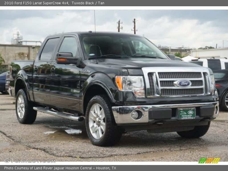 Tuxedo Black / Tan 2010 Ford F150 Lariat SuperCrew 4x4