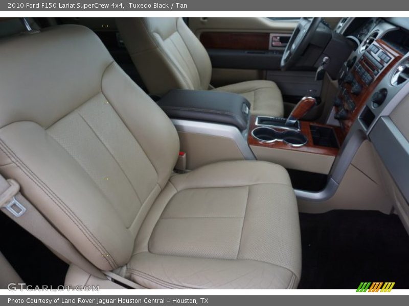 Tuxedo Black / Tan 2010 Ford F150 Lariat SuperCrew 4x4
