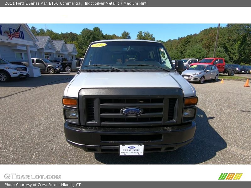 Ingot Silver Metallic / Medium Flint 2011 Ford E Series Van E150 Commercial