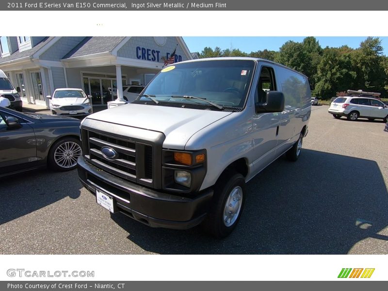 Ingot Silver Metallic / Medium Flint 2011 Ford E Series Van E150 Commercial