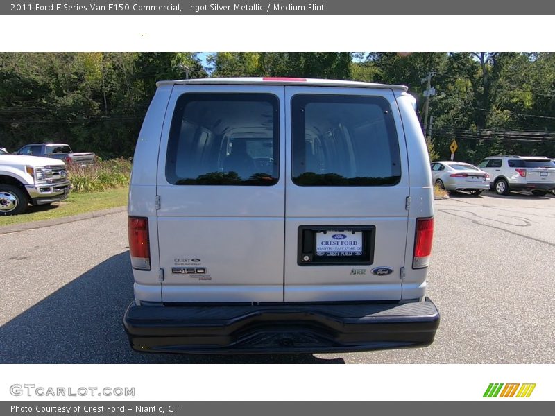 Ingot Silver Metallic / Medium Flint 2011 Ford E Series Van E150 Commercial