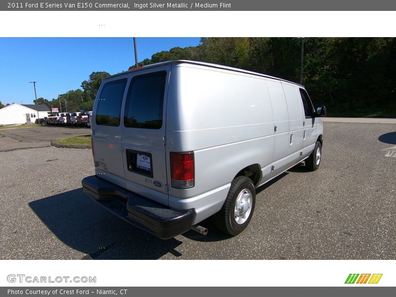 Ingot Silver Metallic / Medium Flint 2011 Ford E Series Van E150 Commercial