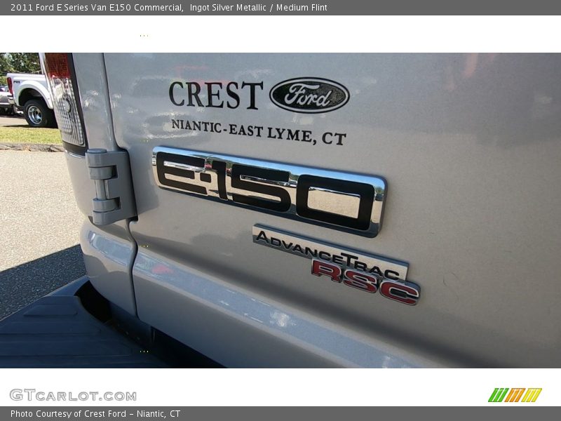 Ingot Silver Metallic / Medium Flint 2011 Ford E Series Van E150 Commercial
