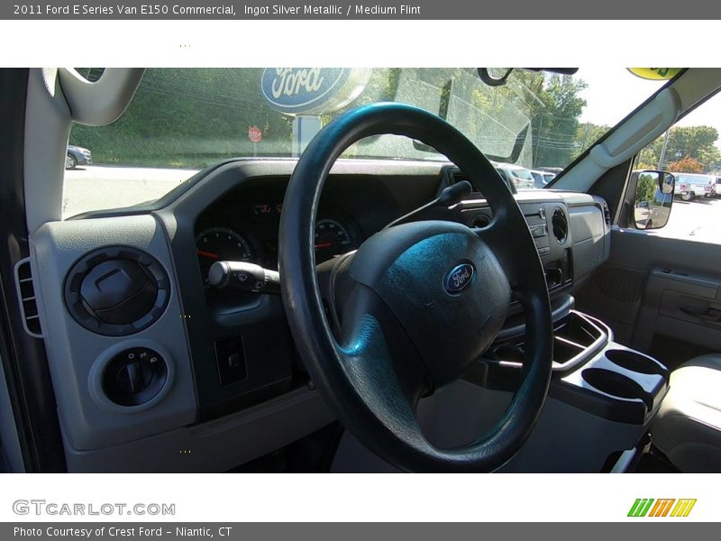 Ingot Silver Metallic / Medium Flint 2011 Ford E Series Van E150 Commercial
