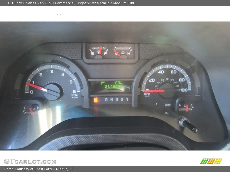 Ingot Silver Metallic / Medium Flint 2011 Ford E Series Van E150 Commercial