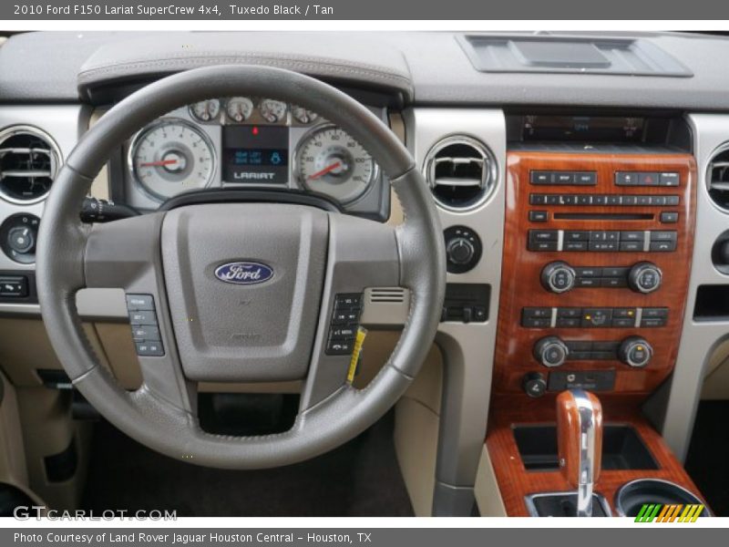 Tuxedo Black / Tan 2010 Ford F150 Lariat SuperCrew 4x4