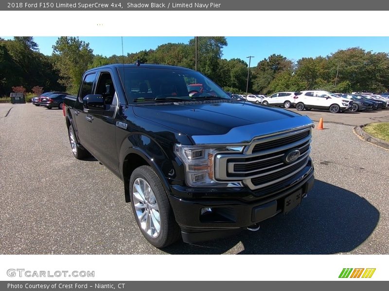 Shadow Black / Limited Navy Pier 2018 Ford F150 Limited SuperCrew 4x4