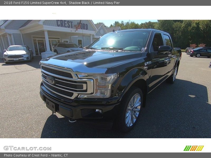 Shadow Black / Limited Navy Pier 2018 Ford F150 Limited SuperCrew 4x4