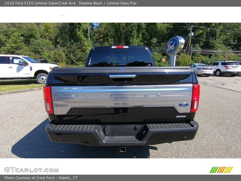 Shadow Black / Limited Navy Pier 2018 Ford F150 Limited SuperCrew 4x4