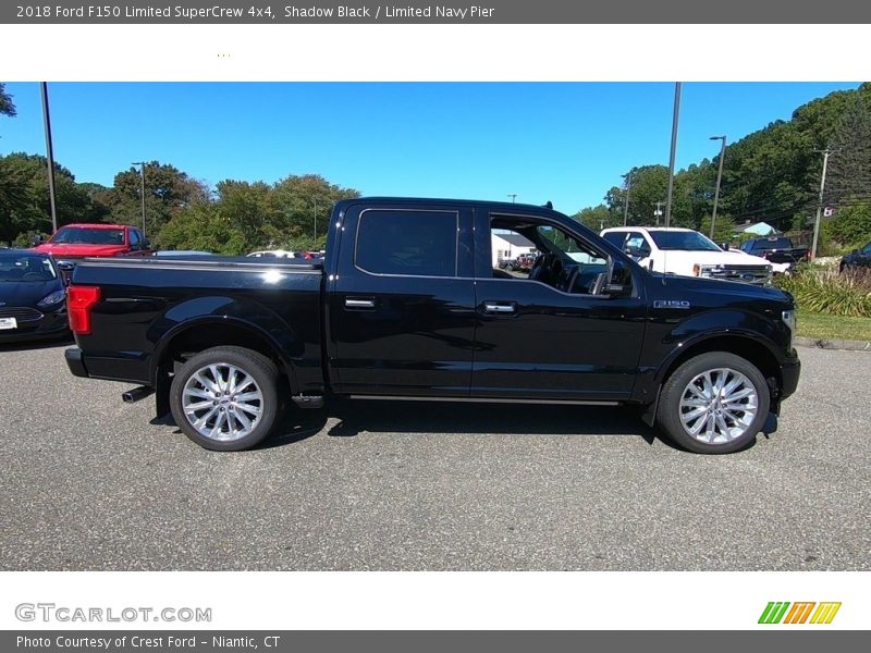 Shadow Black / Limited Navy Pier 2018 Ford F150 Limited SuperCrew 4x4