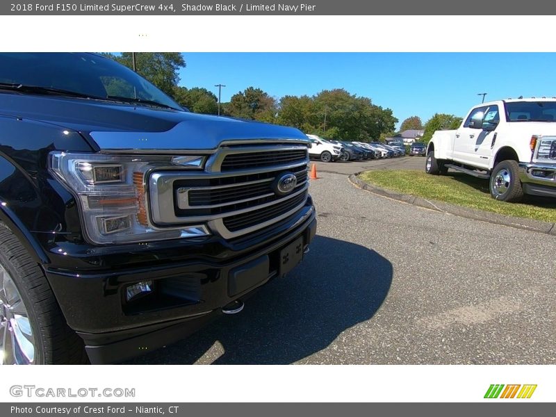 Shadow Black / Limited Navy Pier 2018 Ford F150 Limited SuperCrew 4x4