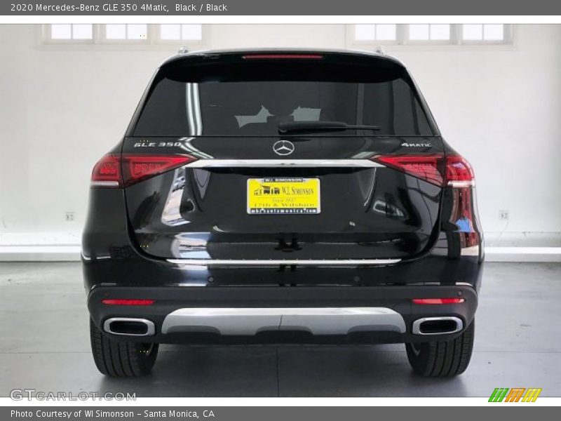 Black / Black 2020 Mercedes-Benz GLE 350 4Matic