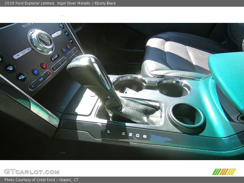 Ingot Silver Metallic / Ebony Black 2016 Ford Explorer Limited