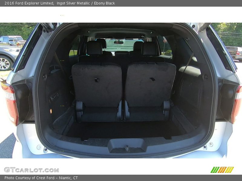 Ingot Silver Metallic / Ebony Black 2016 Ford Explorer Limited