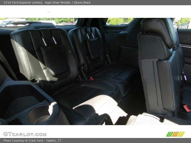 Ingot Silver Metallic / Ebony Black 2016 Ford Explorer Limited